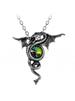 Anguis Aeternus Dragon Pewter Necklace