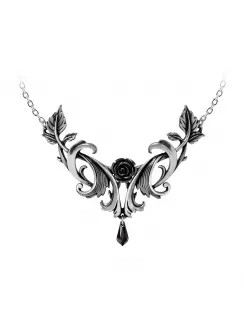 Baroque Rose Necklace