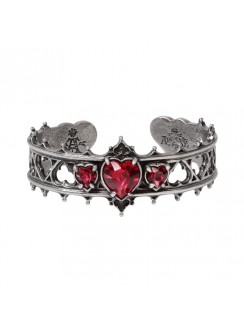 Elizabethan Pewter Cuff Gothic Bracelet