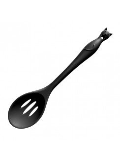 Cats Kitchen Slotted Spoon