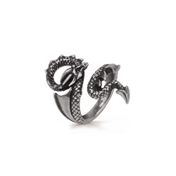 Dragons Lure Pewter Dragon Ring