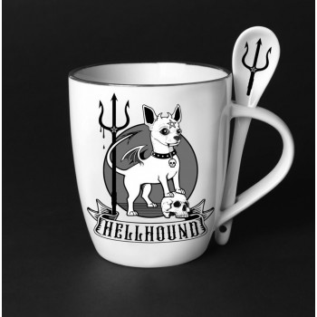 Hellhound Mug and Spoon Se