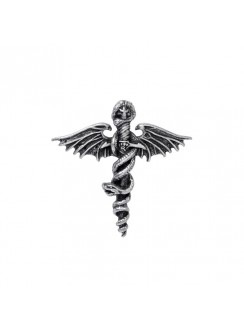 Motley Crue Dr. Feelgood Pewter Pin Badge