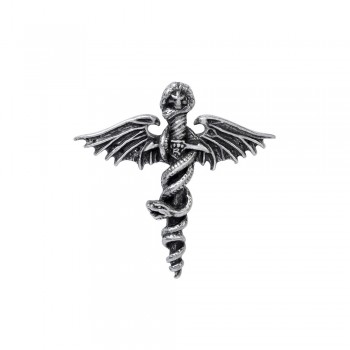 Motley Crue Dr. Feelgood Pewter Pin Badge