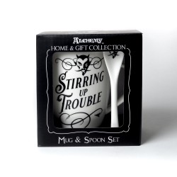 Stirring Up Trouble Mug and Spoon Set