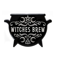 Witches Brew Ceramic Cauldron Coaster