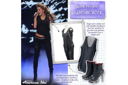 Unleashing Rockstar Attitude with Hades' Raven Ankle Boots on American Idol Season 12