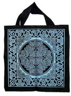 Celtic Knotwork Cotton Tote Bag