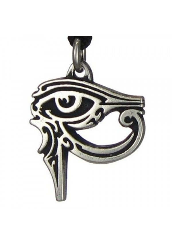 Udjat Eye of Ra Pewter Necklace