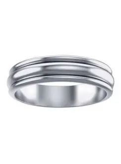 Plain Sterling Silver Fidget Spinner Ring