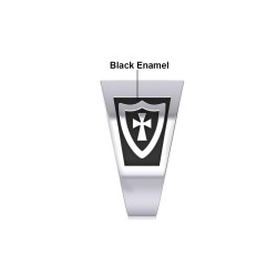 Iron Cross Mens Signet Ring