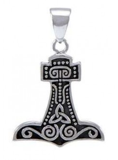 Petite Thors Hammer Mjolnir Pendant