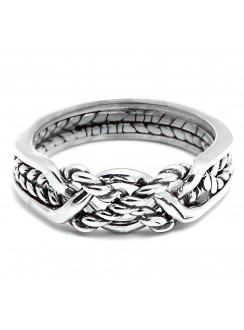 4 Band Twist Turkish Puzzle Ring