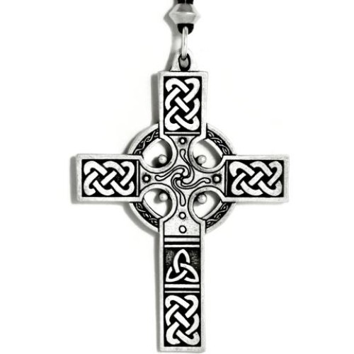 Large Celtic Cross Necklace - Celtic Jewelry, Gothic Jewelry