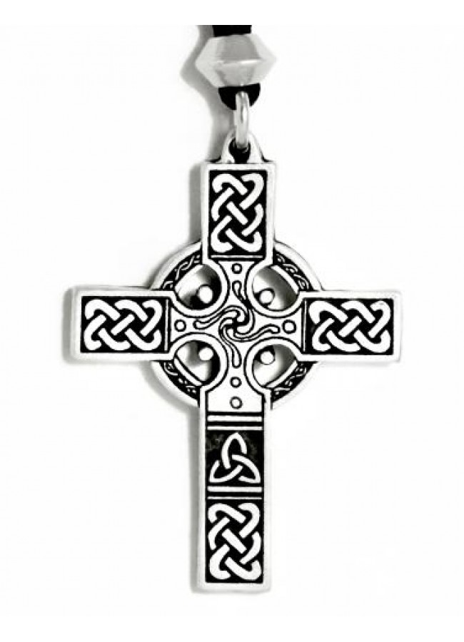 Small Celtic Cross Necklace - Celtic Jewelry, Gothic Jewelry