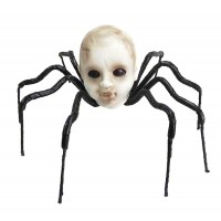 Baby Head Spider Creepy Decoration