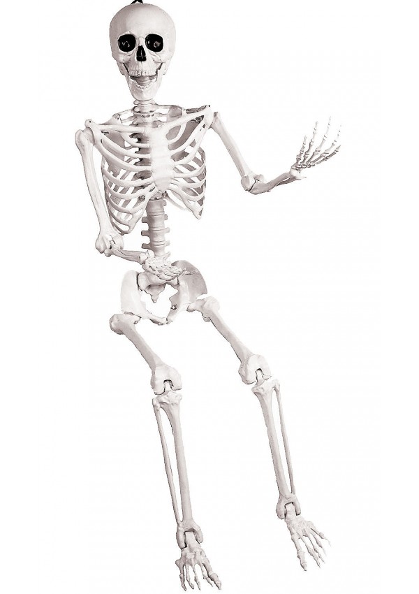 Skeleton Pose And Hold 5 Foot Decoration