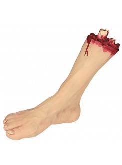 Severed Foot Halloween Prop