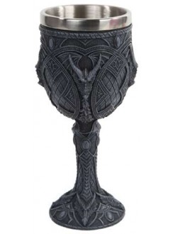 Horned Dragon Gothic Wine Goblet