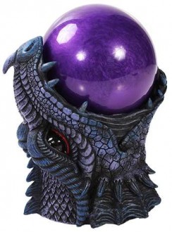 Dragon Head Storm Ball Statue