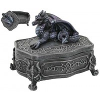 Purple Dragon Gothic Trinket Box