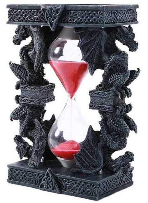 Celtic Dragon Sand Timer - Gothic Home Decor