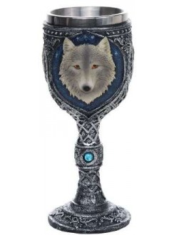 Wolf Spirit Wine Goblet