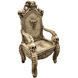 Skull Throne Gothic Chair