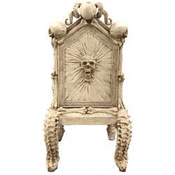 Skull Throne Gothic Chair