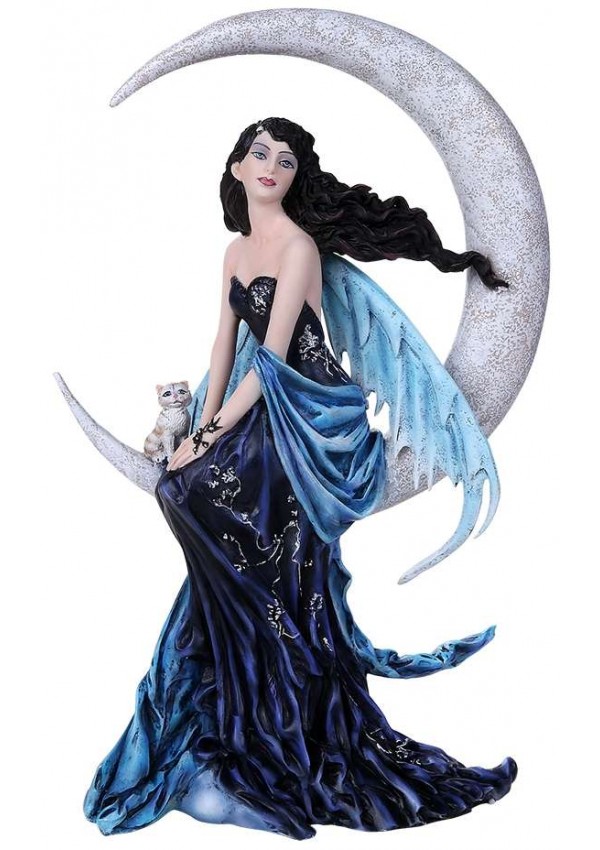 Indigo Moon Fairy Statue