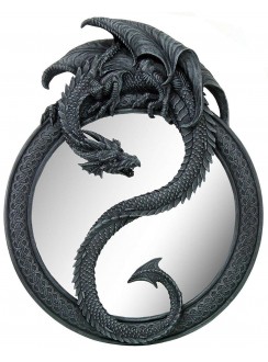 Dragon Ying Yang Wall Mirror