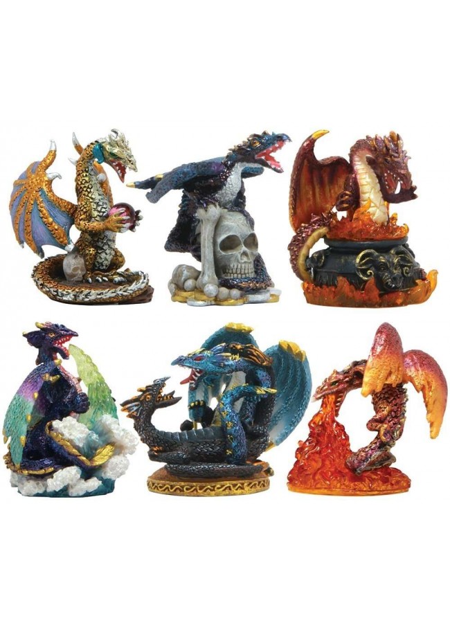 dragon resin statue