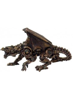 Steampunk Mechanical Dragon Statue