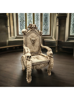 Skull Throne Gothic Chair