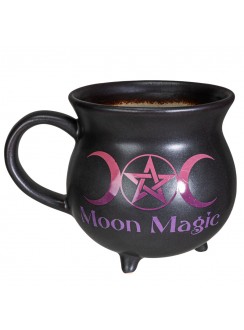 Moon Magic Cauldron Triple Moon Large Mug