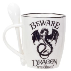 Dragon is Stirring Mug and Spoon Set