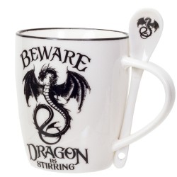 Dragon is Stirring Mug and Spoon Set