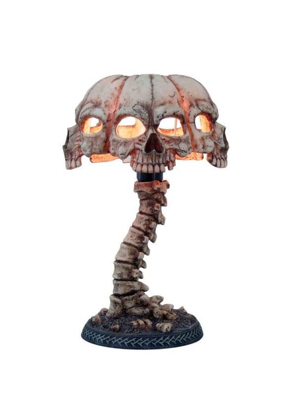 Skull Lamp Gothic Home Decor