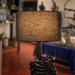 Skeleton Gothic Table Lamp