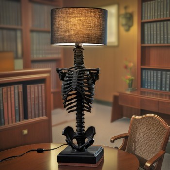 Skeleton Gothic Table Lamp