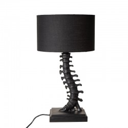 Vertebrae Short Spinal Column Gothic Table Lamp