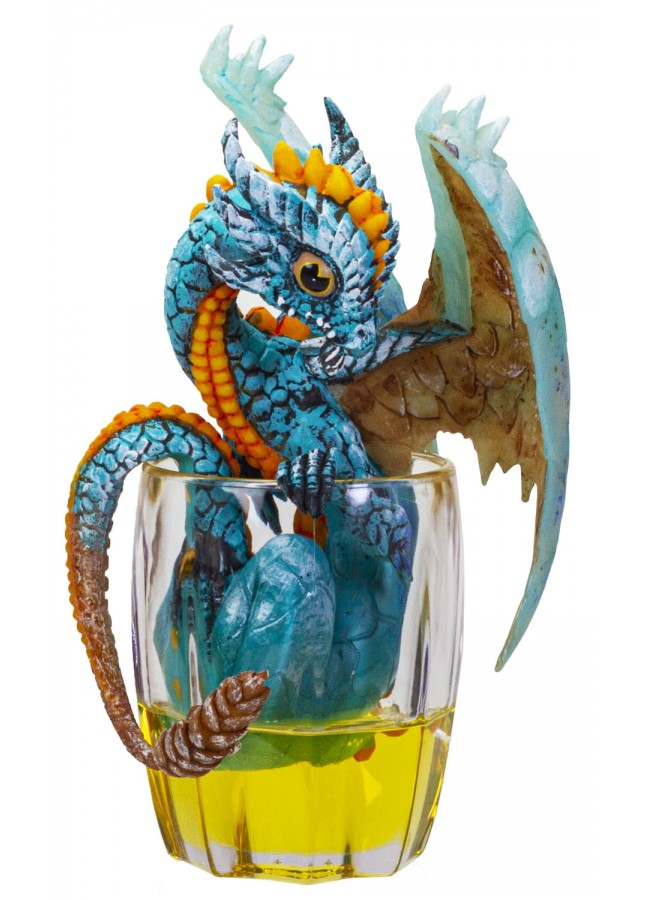 Whiskey Dragon Statue