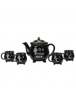 Witches Brew 5 Piece Tea Set