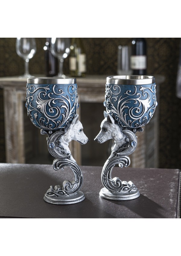 Wolf Wild at Heart Goblet Set