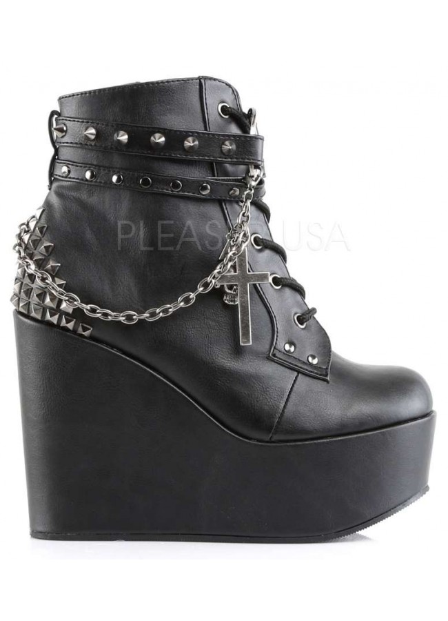 the craft studded wedge boot