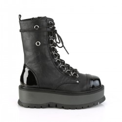 Slacker Black Womens Mid-Calf Boots