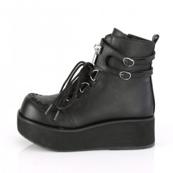 Sprite Black Womens Ankle Boots