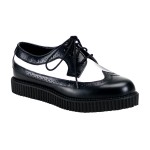 Rockabilly Mens Leather Creeper Loafer