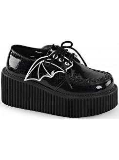 Black Bat Wing Creepers for Women