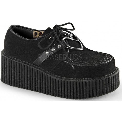 Genuine Leather Women Silver Diamond Luxury Sneakers Creepers